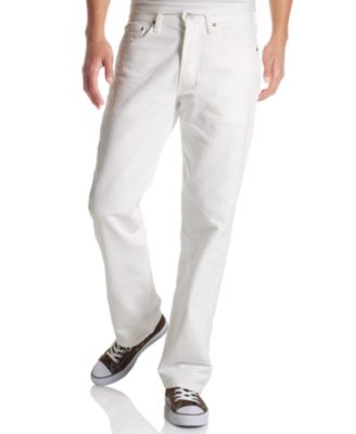 Levi's 514 Straight-Fit Jeans, White - Jeans - Men - Macy's
