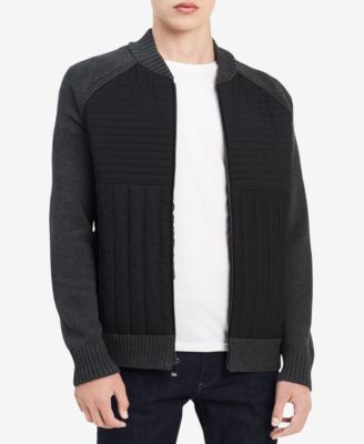 mens zip up sweater jacket