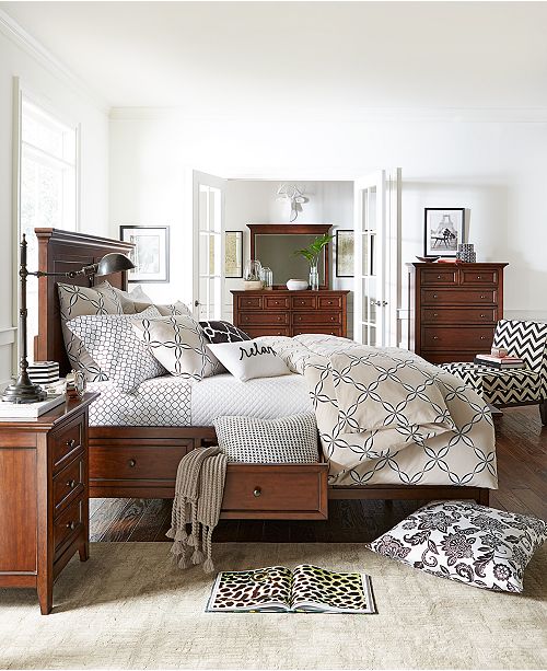 Furniture Matteo Storage Platform Bedroom Furniture Collection Created For Macy S Reviews Furniture Macy S