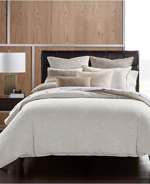 Hotel Collection Pebble Diamond Comforters Created For Macy S Reviews Bedding Collections Bed Bath Macy S