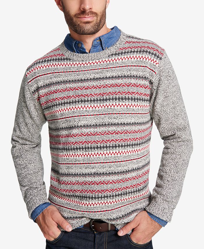 Weatherproof Vintage Men's Fair Isle Sweater & Reviews Sweaters Men Macy's