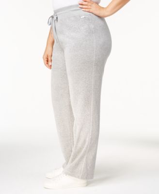 plus size velour pants