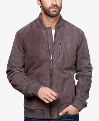 lucky brand mens suede jacket