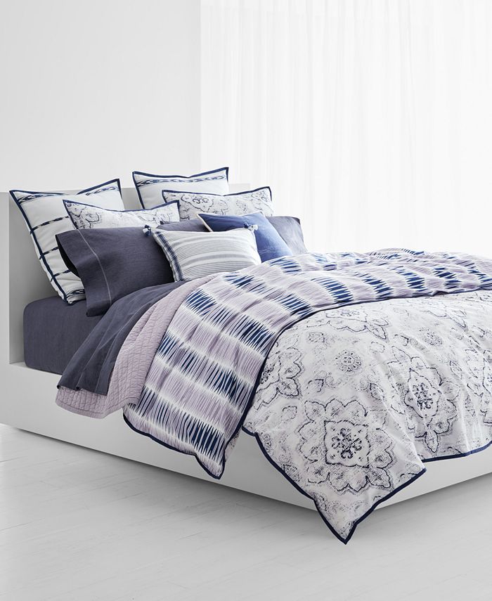 Lauren Ralph Lauren Luna 3Pc. Cotton Reversible Full/Queen Comforter