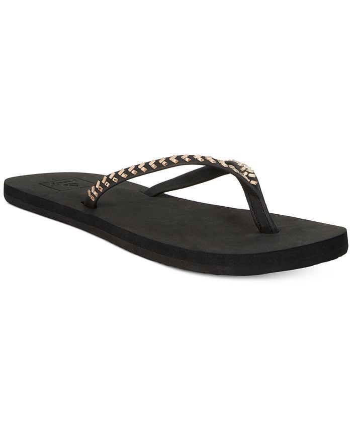 REEF Bliss Embellished Flip-Flop Sandals & Reviews - Sandals - Shoes - Macy's