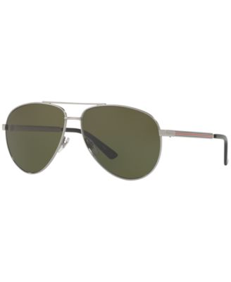 gucci gg0137s aviator sunglasses