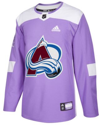 hockey fights cancer avalanche