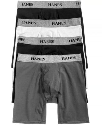 hanes big men's boxer briefs