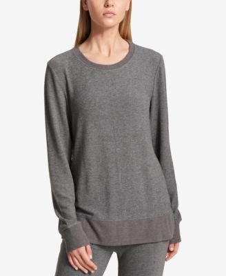 scoop neck sweatshirt