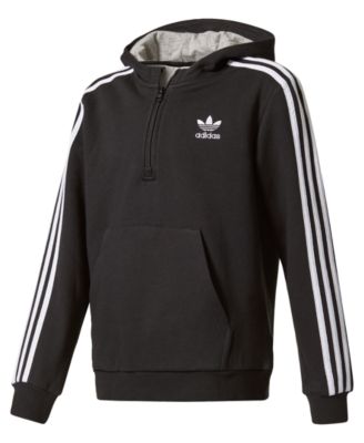 adidas half zip hoodie