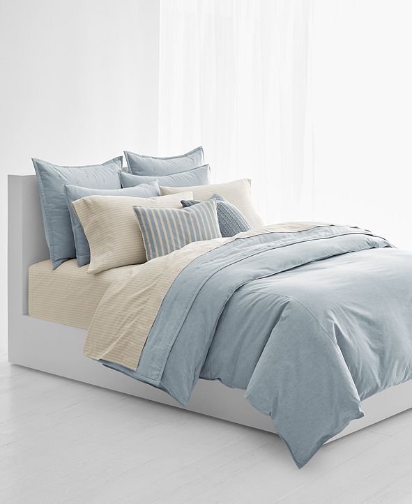 Lauren Ralph Lauren Graydon Cotton Melange Twin Duvet Cover & Reviews Duvet Covers Bed