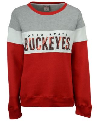 red ohio state crewneck sweatshirt