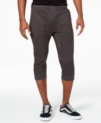 mens cropped jogger pants