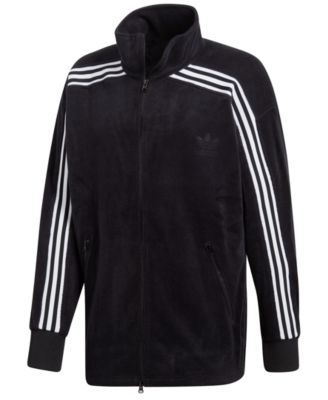 adidas beckenbauer velour track jacket