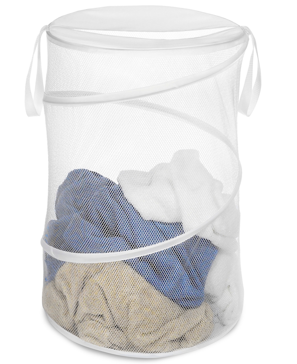 Whitmor Mesh Hamper, 15 Collapsible   Cleaning & Organizing   for the