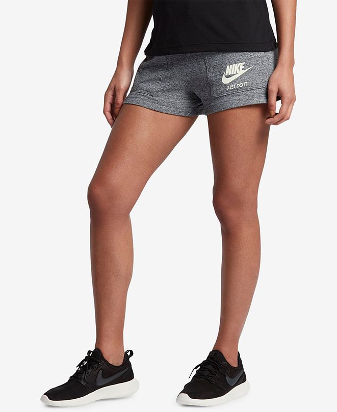 Nike Women's Sportswear Gym Vintage Shorts & Reviews - Women - Macy's