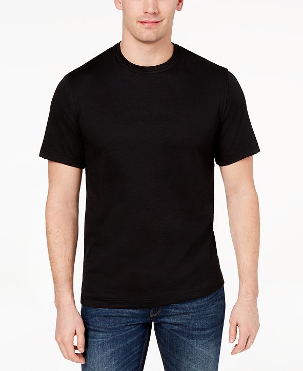 Tasso Elba Men's Supima® Blend Crewneck Short-Sleeve T-Shirt, Created ...