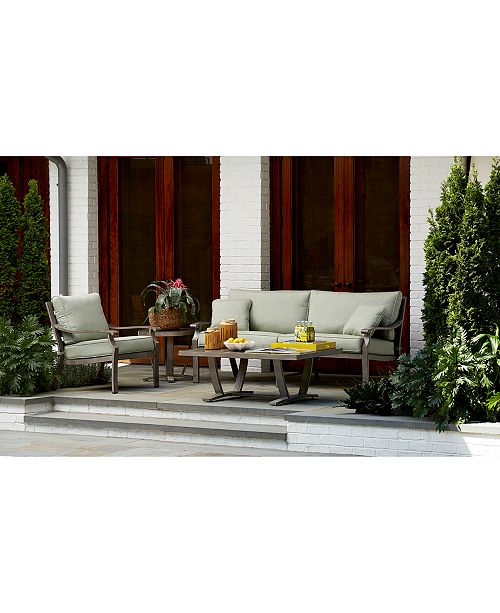 Furniture Tara Outdoor Seating Collection With Sunbrella Cushions Created For Macy S Reviews Furniture Macy S