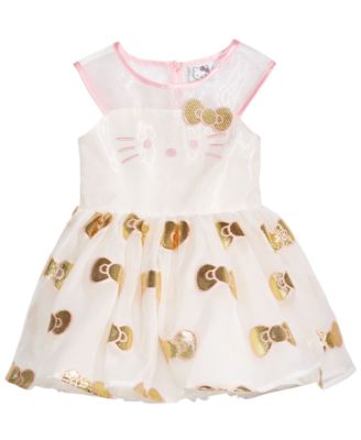 golden dress for baby girl