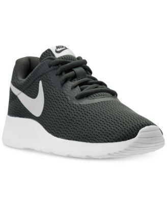 nike women's tanjun casual sneakers from finish line