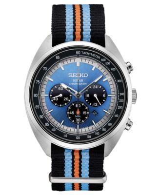 seiko solar chronograph orange