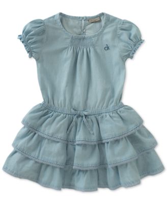 jeans frock for baby girl