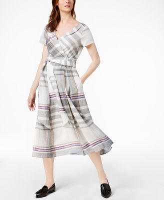 max mara linen dress