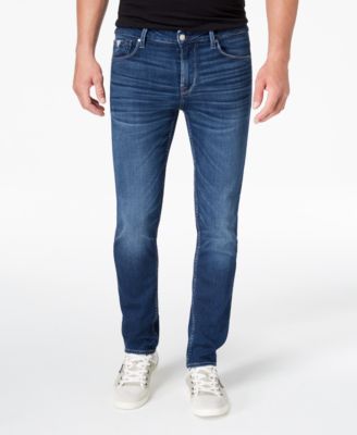 slim taper fit stretch jeans