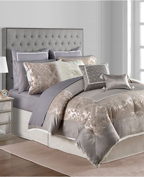 Sunham Mason 14 Pc Comforter Sets Reviews Bed In A Bag Bed Bath Macy S