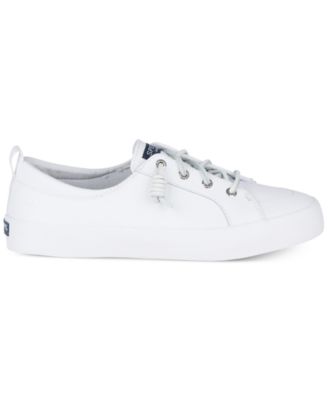 women's sperry white tennis shoes