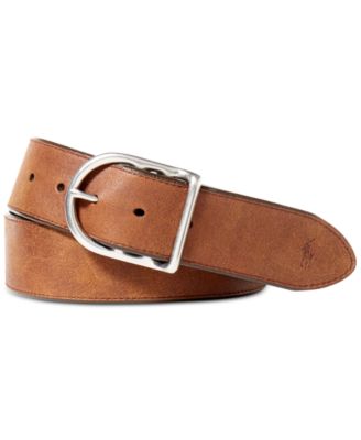 ralph lauren leather belt