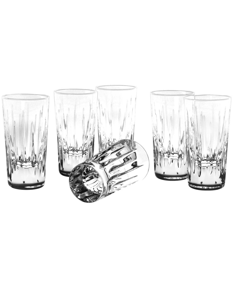 Reed & Barton Soho Highball Glasses, Set of 4   Stemware & Cocktail