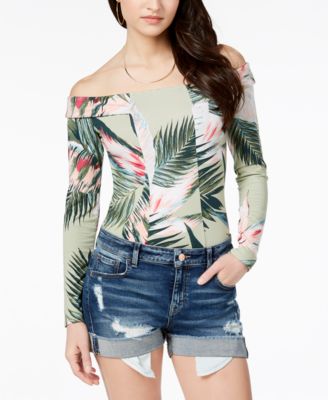 macys guess bodysuit
