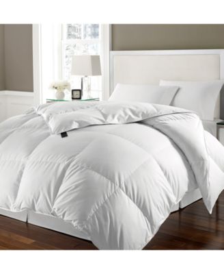 white goose feather and down duvet