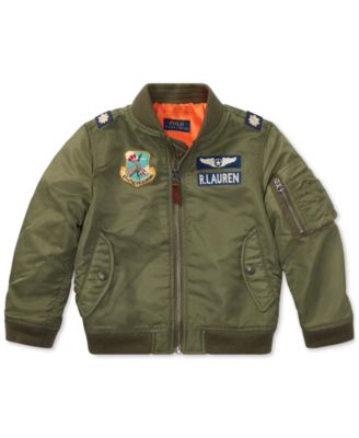 ralph lauren boys bomber jacket