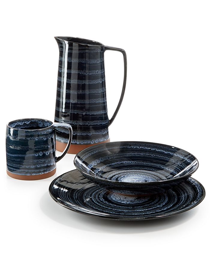 Lucky Brand Blue Wash Dinner Plate, Created for Macy's & Reviews