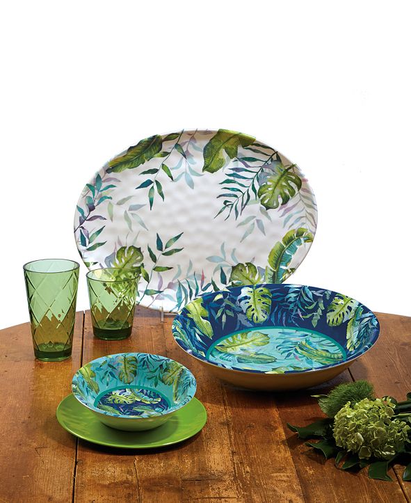 Certified International Tropicana Melamine Dinnerware Collection