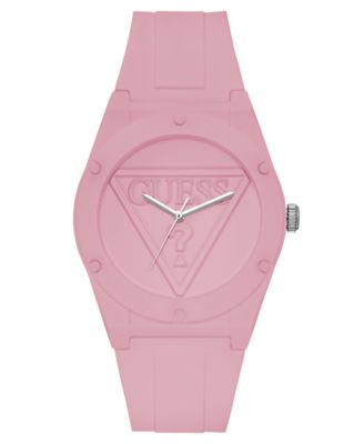 guess iconic silicone sport watch