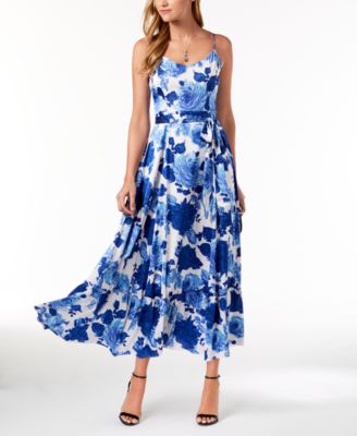 betsey johnson floral maxi dress