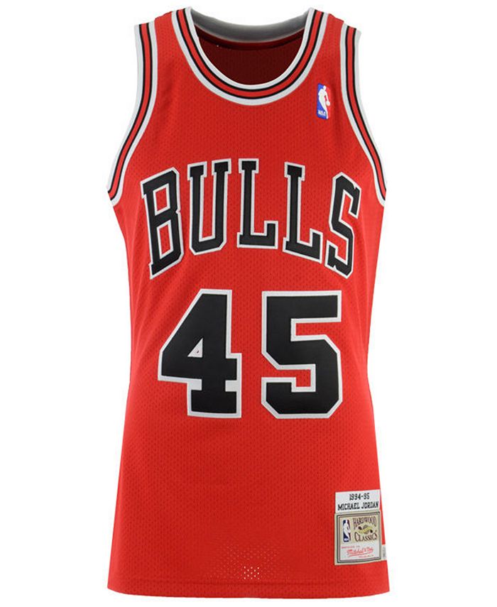 Mitchell & Ness Men's Michael Jordan Chicago Bulls Authentic Jersey