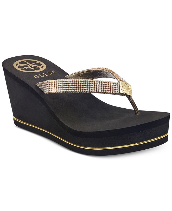 guess sandals flip flops