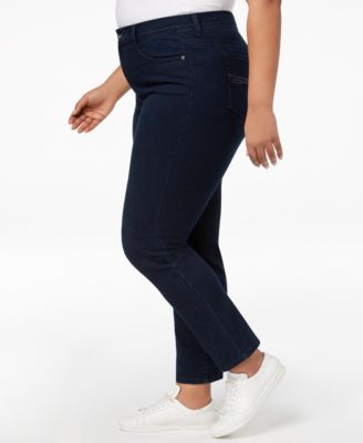 macy's style and co plus size jeans