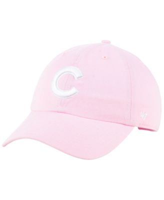 pink chicago cubs hat