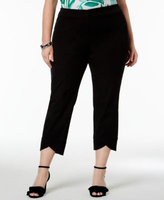 plus size tulip pants