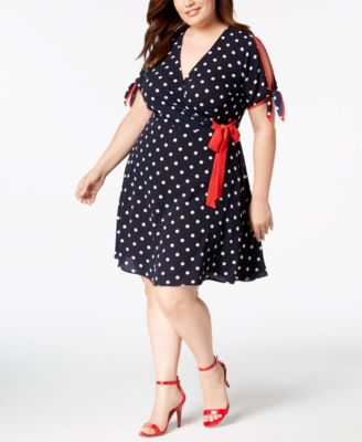 polka dot dresses macy's