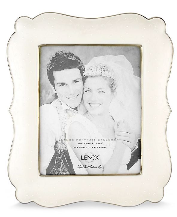 Lenox "Opal Innocence" 8 x 10 Picture Frame & Reviews Picture Frames