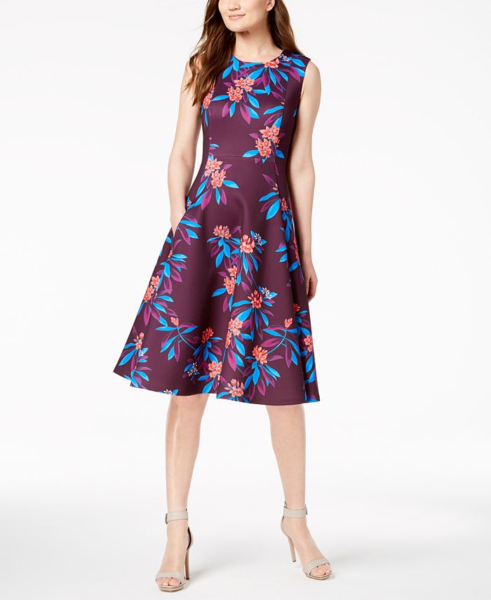 fit and flare calvin klein