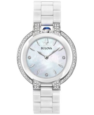 bulova 3 diamond watch