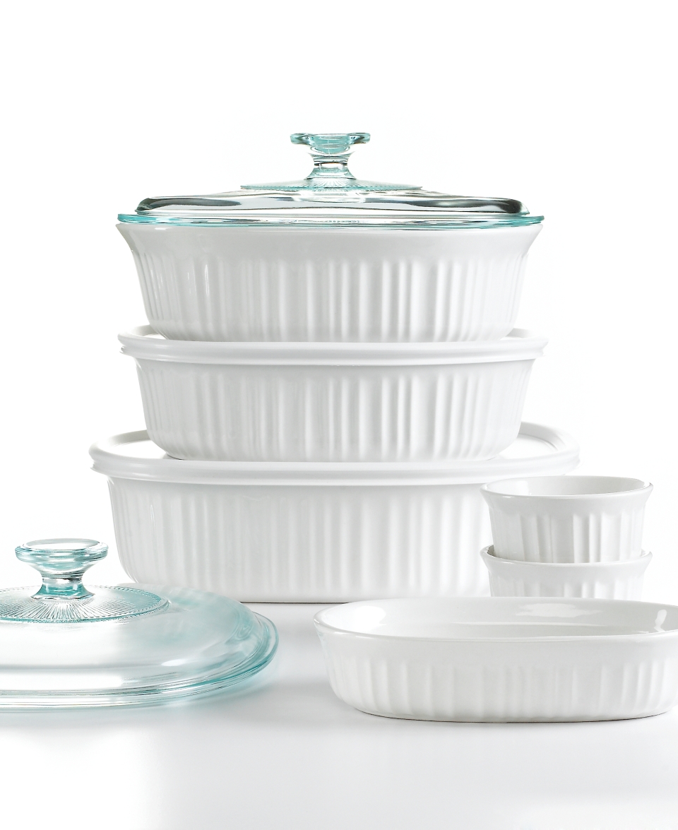 Corningware Bakeware, French White 10 Piece Set