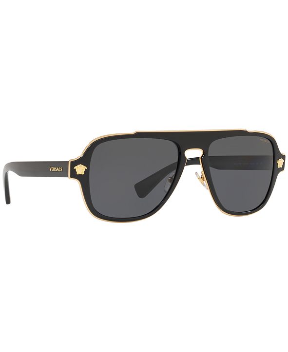 Versace Polarized Sunglasses, VE2199 56 & Reviews - Sunglasses by ...